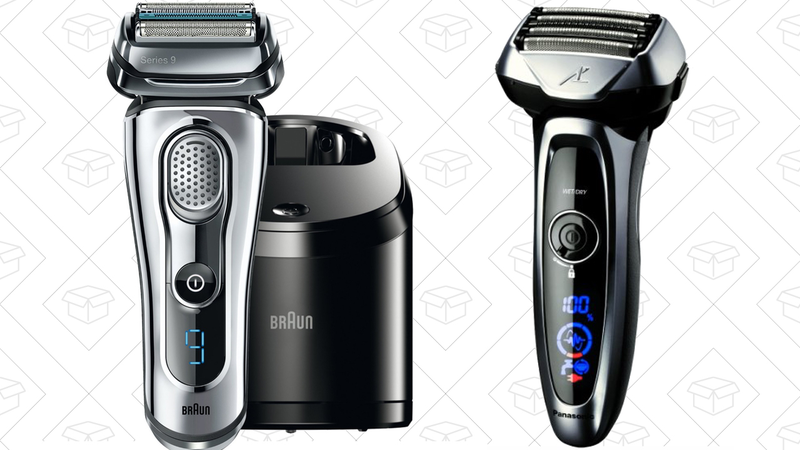 Braun Series 9, $205 | Panasonic Arc5, $150 after $50 coupon